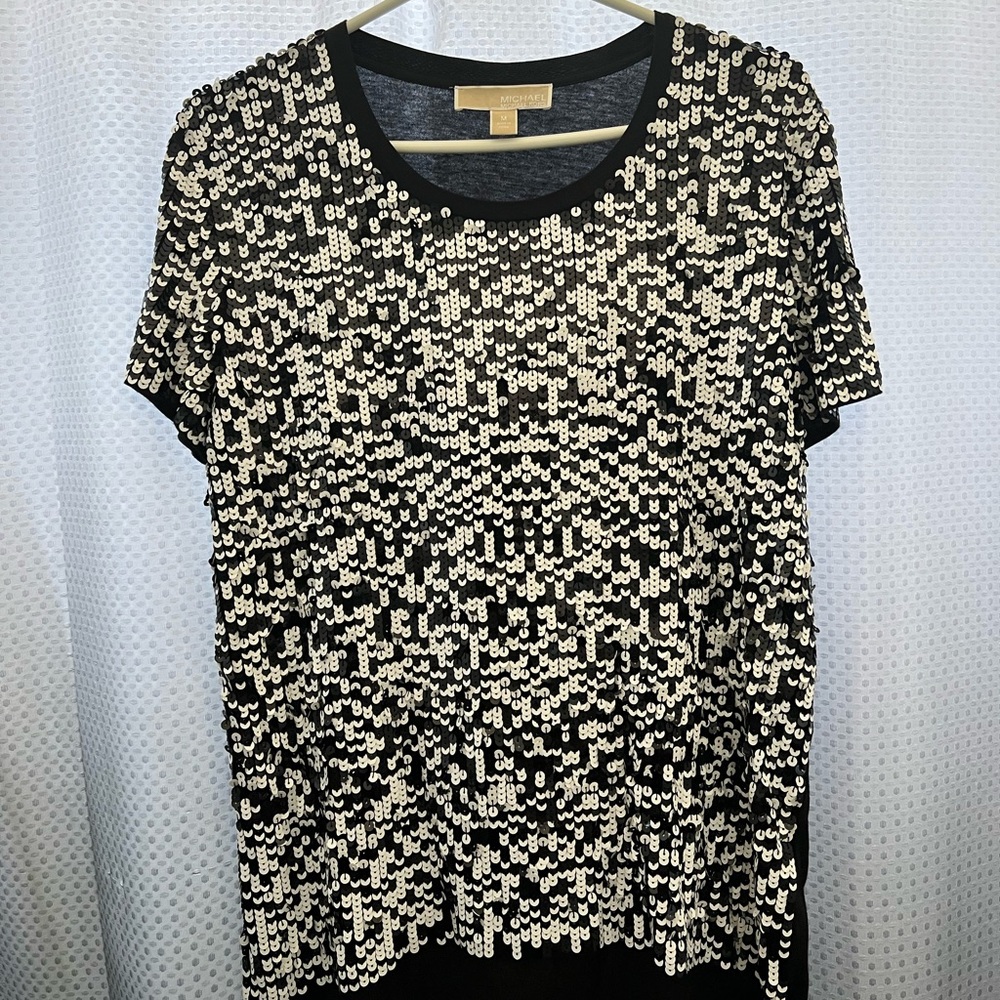Michael Kors sequin shirt